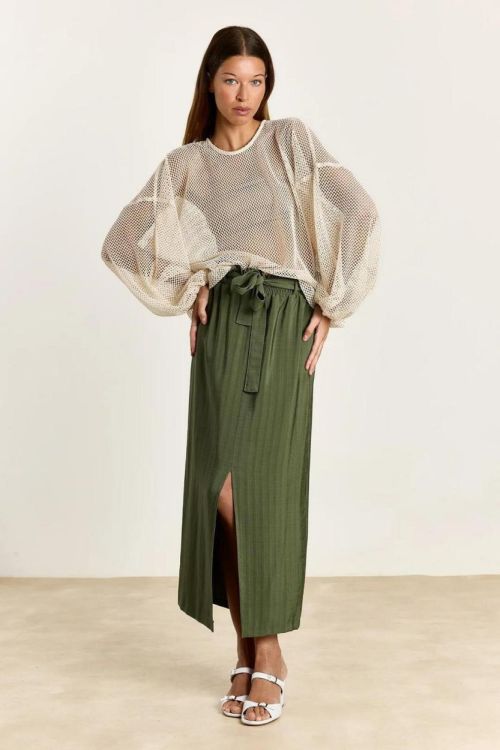 Studio Clique Skirt Pencil strap (LORENA-PESTO) - UNO Knokke