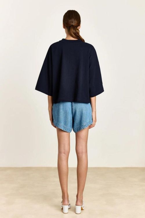 Studio Clique T-Shirt Oversized (AMY-NAVY) - UNO Knokke