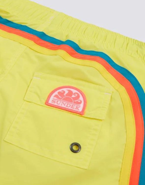 Sundek Boardshort Kids (B504BDTA100-64301-ACIDYELLOW) - UNO Knokke