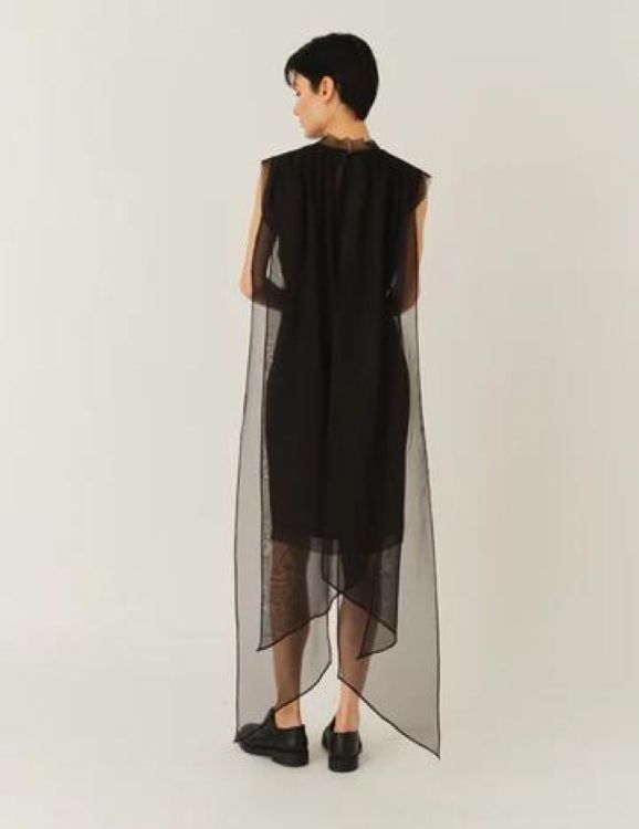 The Garment Dress Cocktail Bow (21741-BLACK050) - UNO Knokke