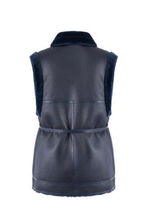 Urbancode Waistcoat Mouton (BJ20015-NAVY) - UNO Knokke