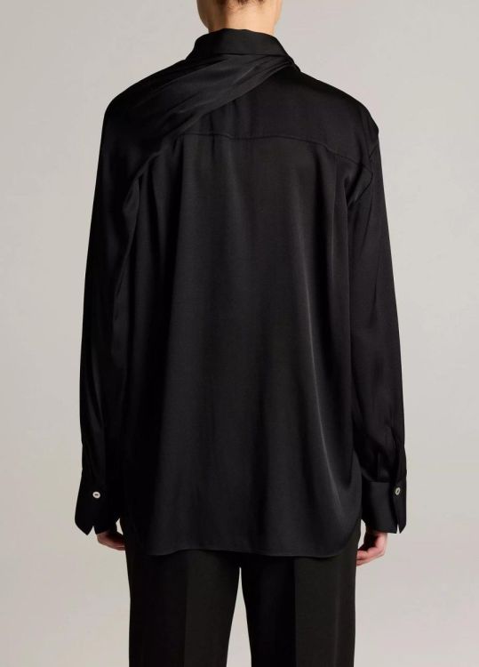 Vince Blouse Draped Scarf (V207013277-001) - UNO Knokke