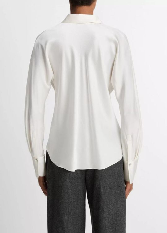 Vince Blouse LM Bias (V055413024-101OWH) - UNO Knokke