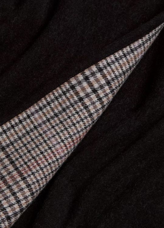 Vince Poncho Reversible Check (CAW12077VNC-001BLK) - UNO Knokke