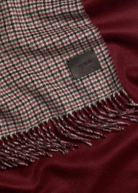 Vince Scarf Check (SCW12009VNC-607BOR) - UNO Knokke
