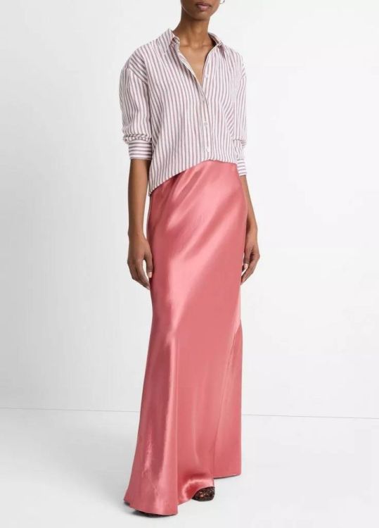 Vince Skirt Long Silk (V010430916-952) - UNO Knokke
