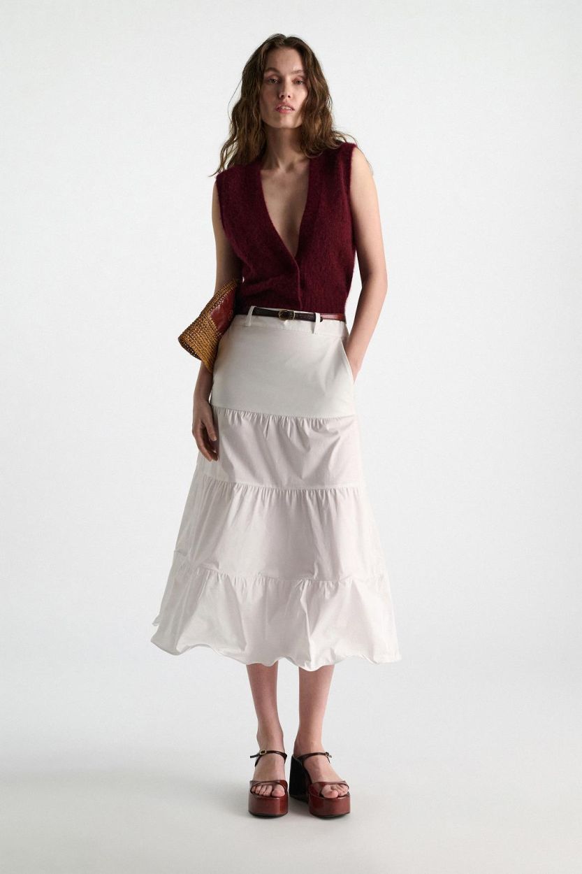 Dorothee Schumacher Belt Bicolor Patent Skinny (550108-076) - UNO Knokke